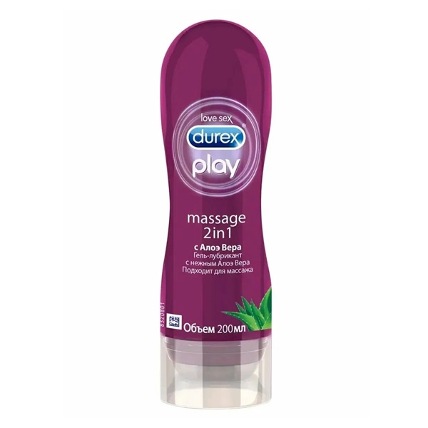 Durex (Дюрекс) Play Massage 2 in 1 with aloe vera