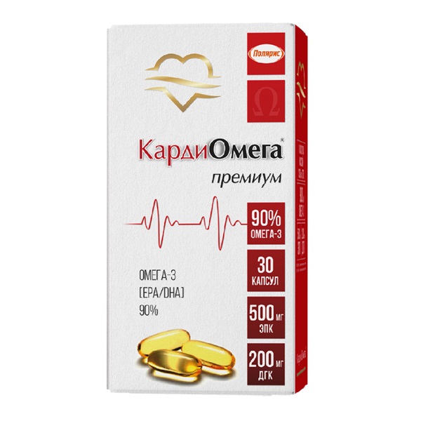 Кардиомега премиум 90%
