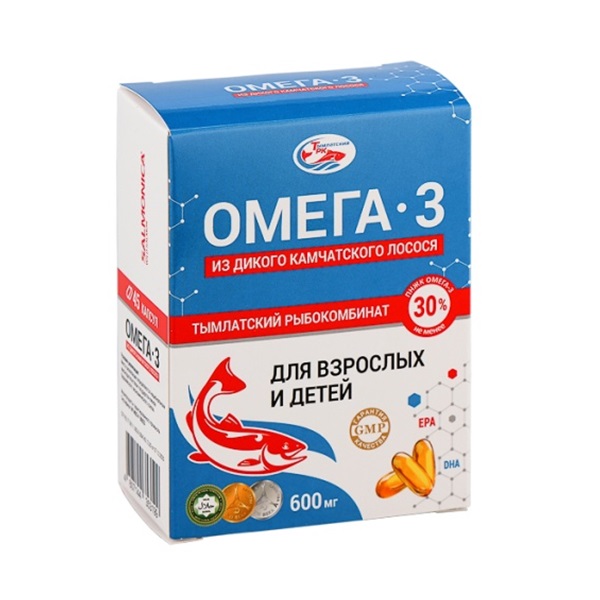 Омега-3 из дикого камчатского лосося