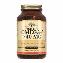 Солгар Рыбий жир омега-3 740 мг