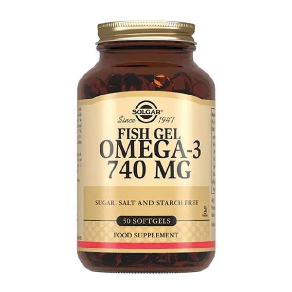 Солгар Рыбий жир омега-3 740 мг