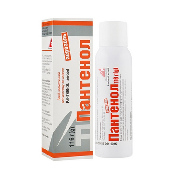 Пантенол аэрозоль