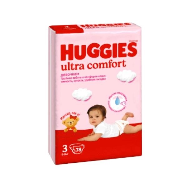 Huggies (Хаггис) Ultra Comfort