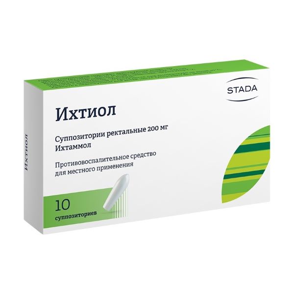 Ихтиол (суппозитории)