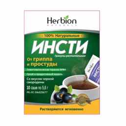 Инсти со вкусом черной смородины