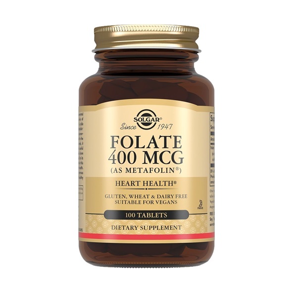 Солгар Фолат 400 мкг метафолин