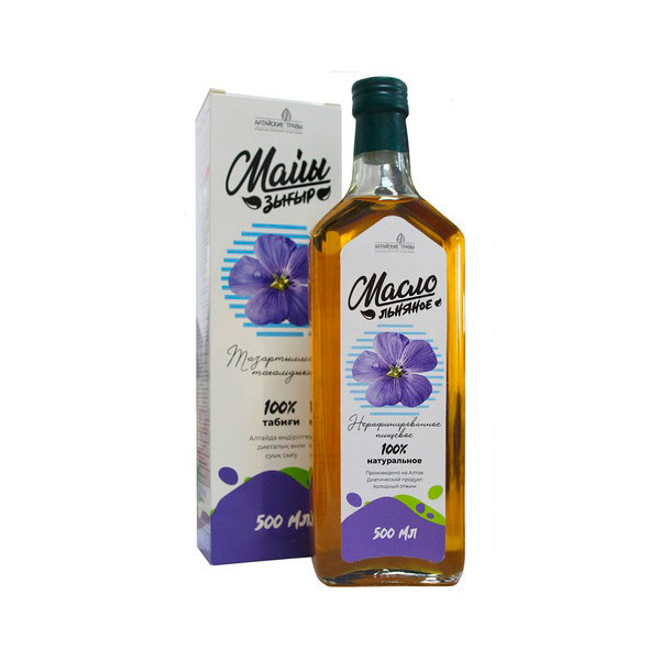 Алтайские травы льняное масло