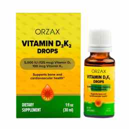 Orzax (Орзакс) витамин Д3 + K2