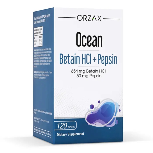 Орзакс (Orzax) Оушен Бетаин Гидрохлорид + Пепсин