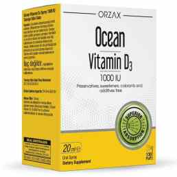 Орзакс (Orzax) Оушен Витамин Д3 1000МЕ