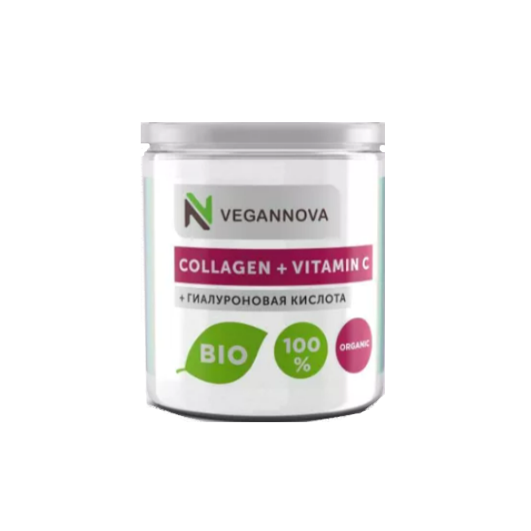 Vegannova коллаген + гиалуроновая кислота + витамин с