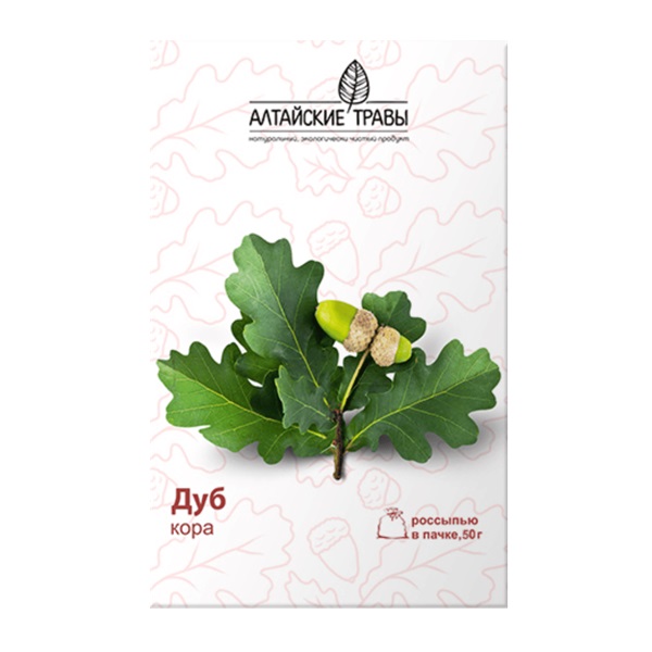 Алтайские травы дуб