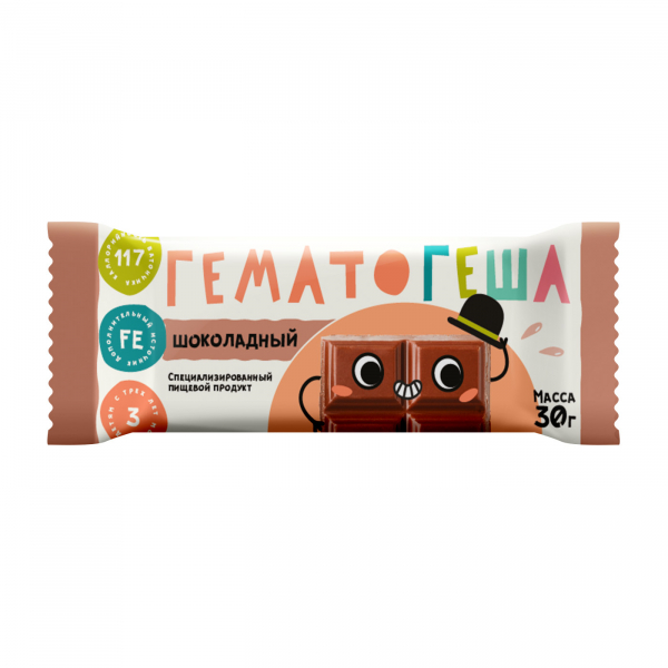 Гематогеша шоколадный