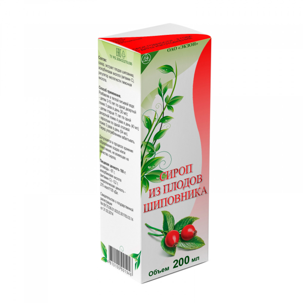 Полесье №11 сироп из плодов шиповника