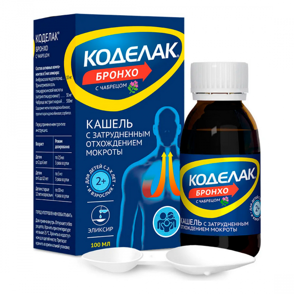 Коделак бронхо с чабрецом
