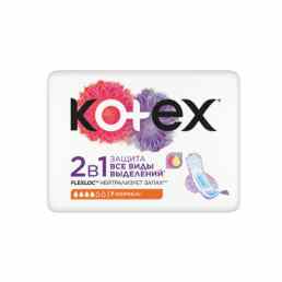 Kotex (Котекс) 2 in 1 Normal Plus