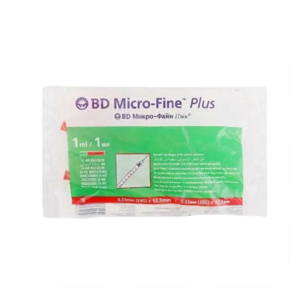 BD Micro-fine Plus шприц