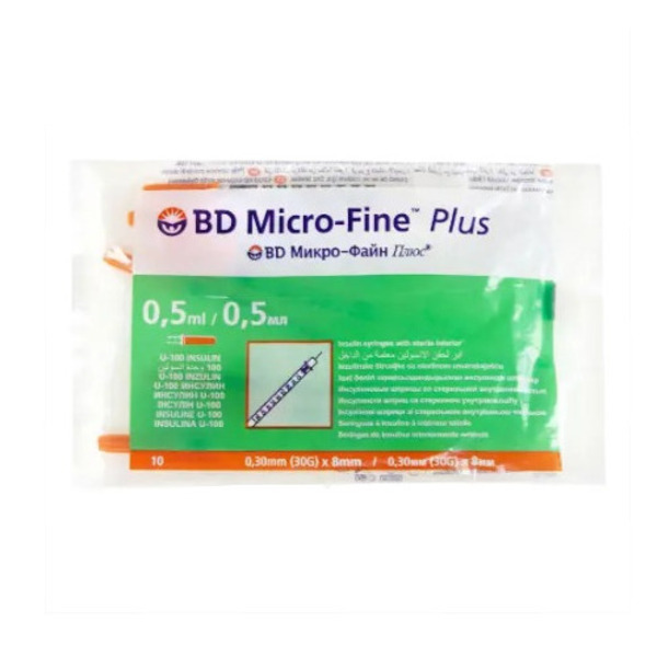 BD Micro-fine Plus шприц