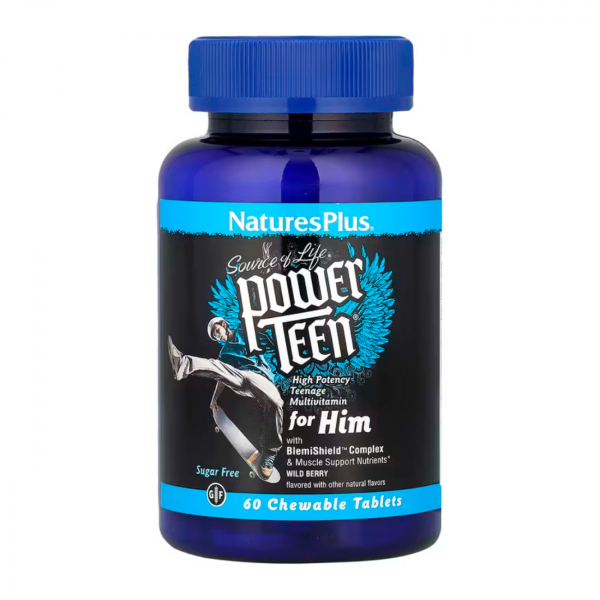 Natures plus Power Teen For Him Витамины для для парней