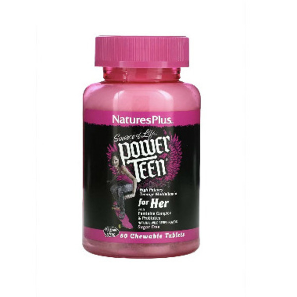 Natures plus Power Teen For Her Витамины для для девочек