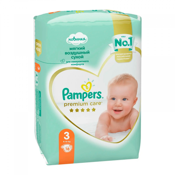 Pampers (Памперс) Premium Care