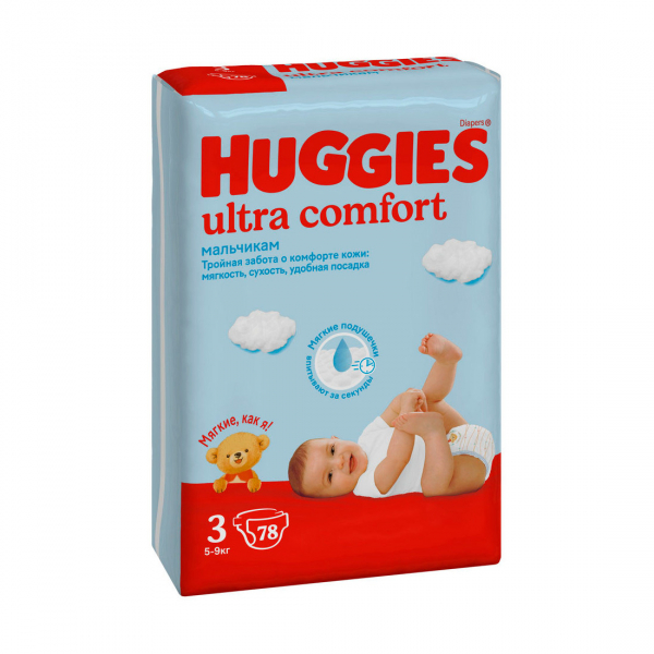 Huggies (Хаггис) Ultra Comfort