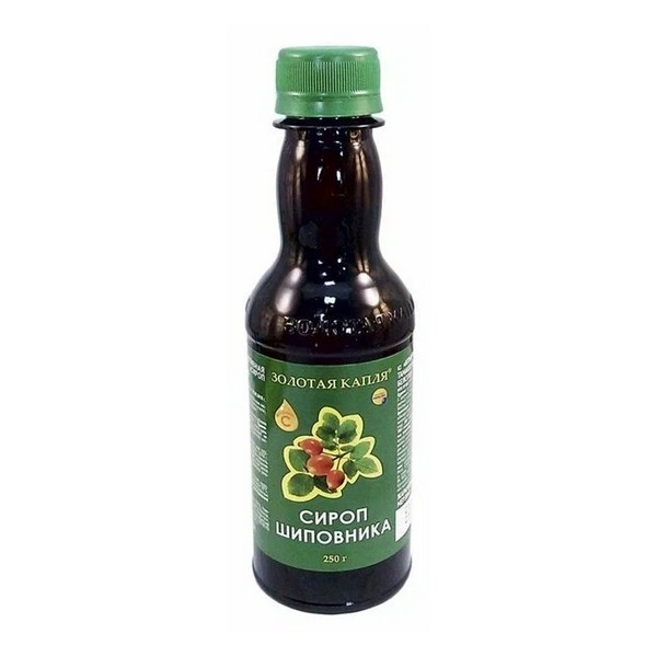 Сироп шиповника золотая капля