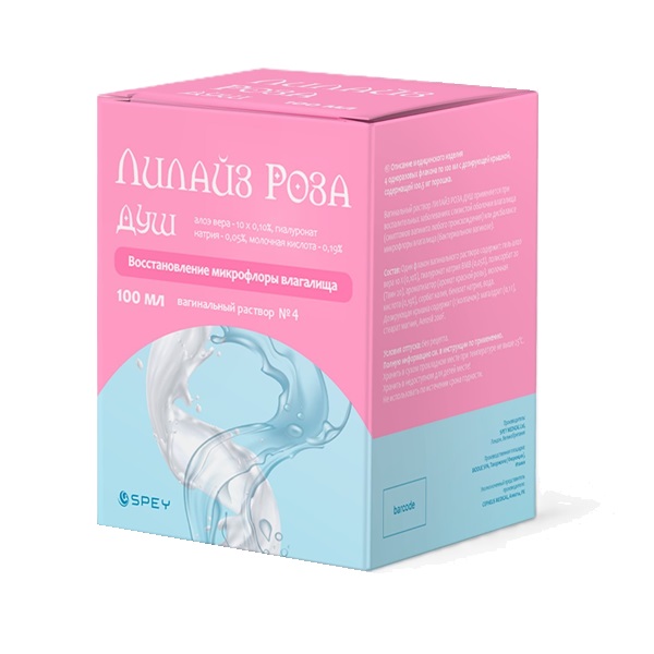 Лилайз роза душ