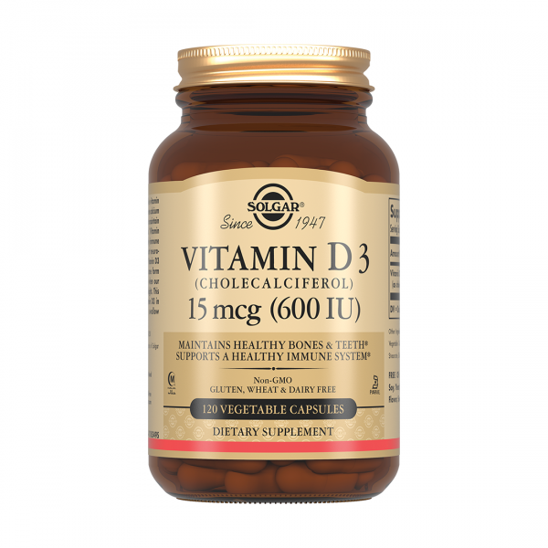 Витамин д3 600 ме Солгар
