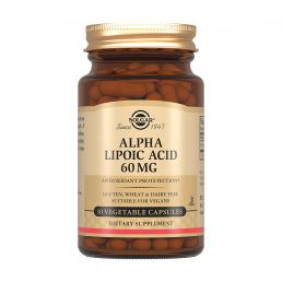 Солгар Альфа-липоевая кислота 60 мг