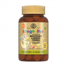 Солгар Кангавитес комплексная формула мультивитаминов и минералов со вкусом тропических фруктов