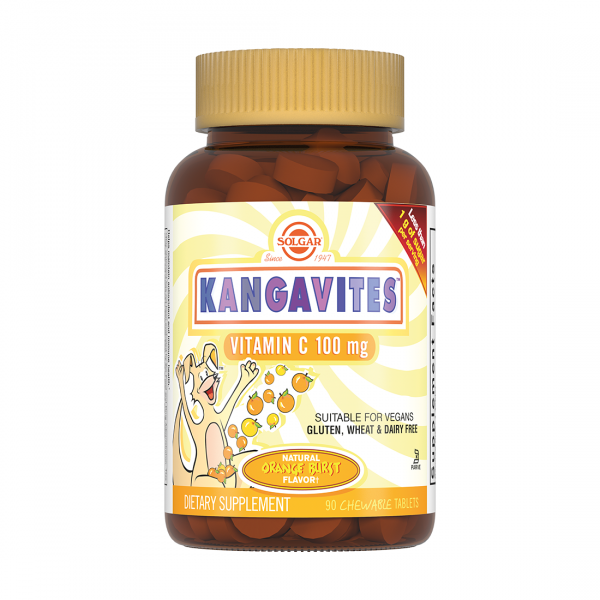 Солгар Кангавитес с витамином с