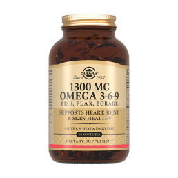 Солгар Комплекс жирных кислот 1300 мг омега 3-6-9