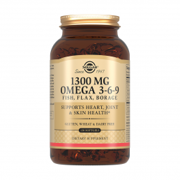 Солгар Комплекс жирных кислот 1300 мг омега 3-6-9