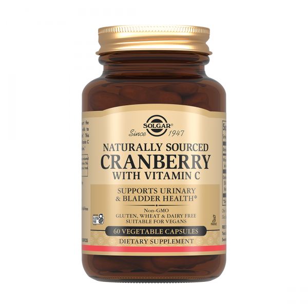 Солгар Натуральная клюква с витамином с