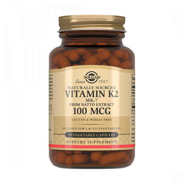 Солгар Натуральный витамин К2 менахинон 7 - 100 мкг