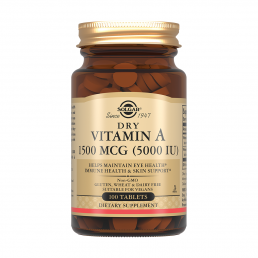 Солгар Сухой витамин а 5000 ME