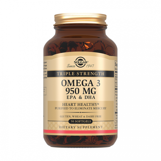 Солгар Тройная омега-3 эпк и дгк