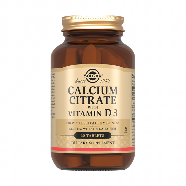 Солгар Цитрат кальция с витамином д3