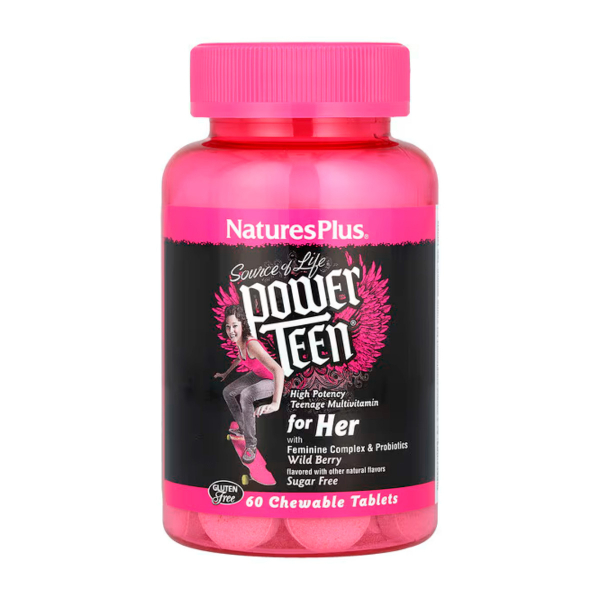 Natures plus Power Teen For Her Витамины для девочек