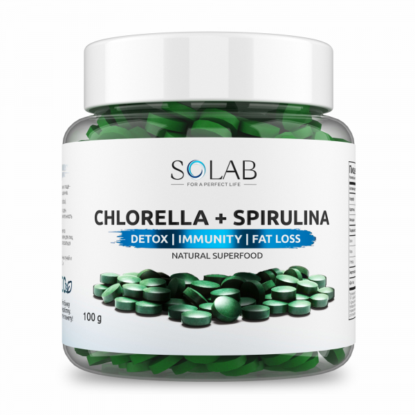 Solab Хлорелла + Спирулина