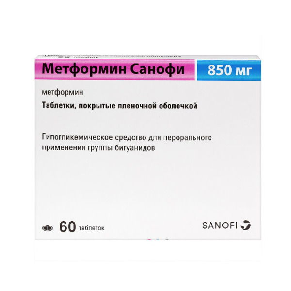 Метформин санофи