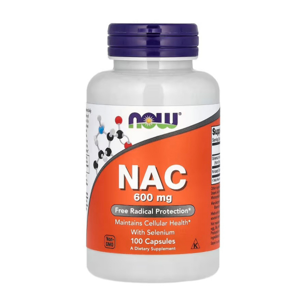 Now NAC 600 мг с селеном