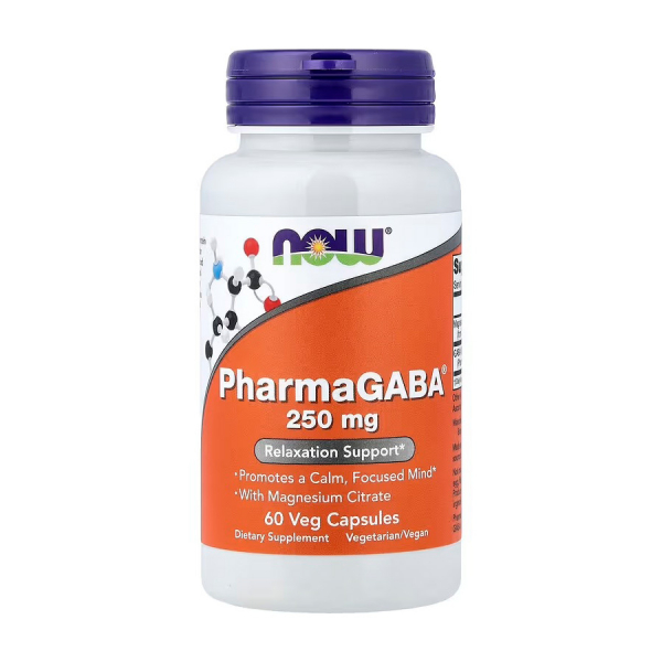 Now PharmaGABA с цитратом магния 250 мг