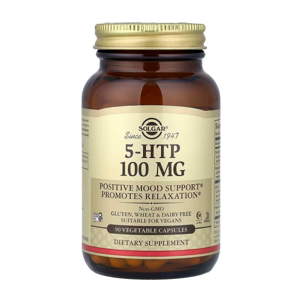 Солгар 5-HTP (5-гидрокситриптофан) 100 мг