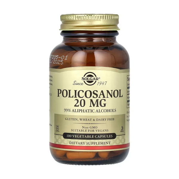 Солгар Поликозанол 20 мг