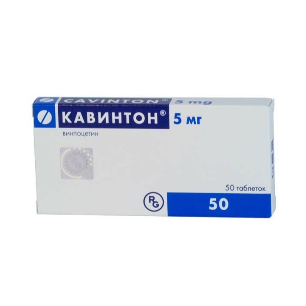 Кавинтон (таблетки)