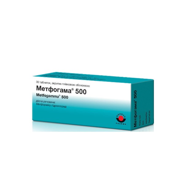 Метфогамма 500
