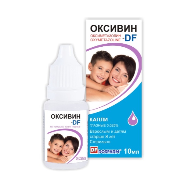 Оксивин-DF (капли глазные)