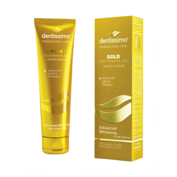 Dentissimo (Дентиссимо) advanced whitening gold